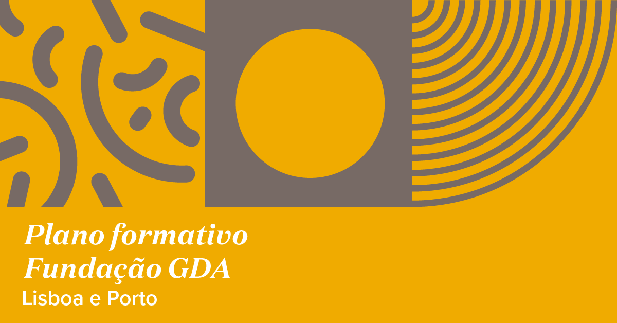 Ações de Formação em Lisboa e no Porto com condições especiais para artistas cooperadores da GDA