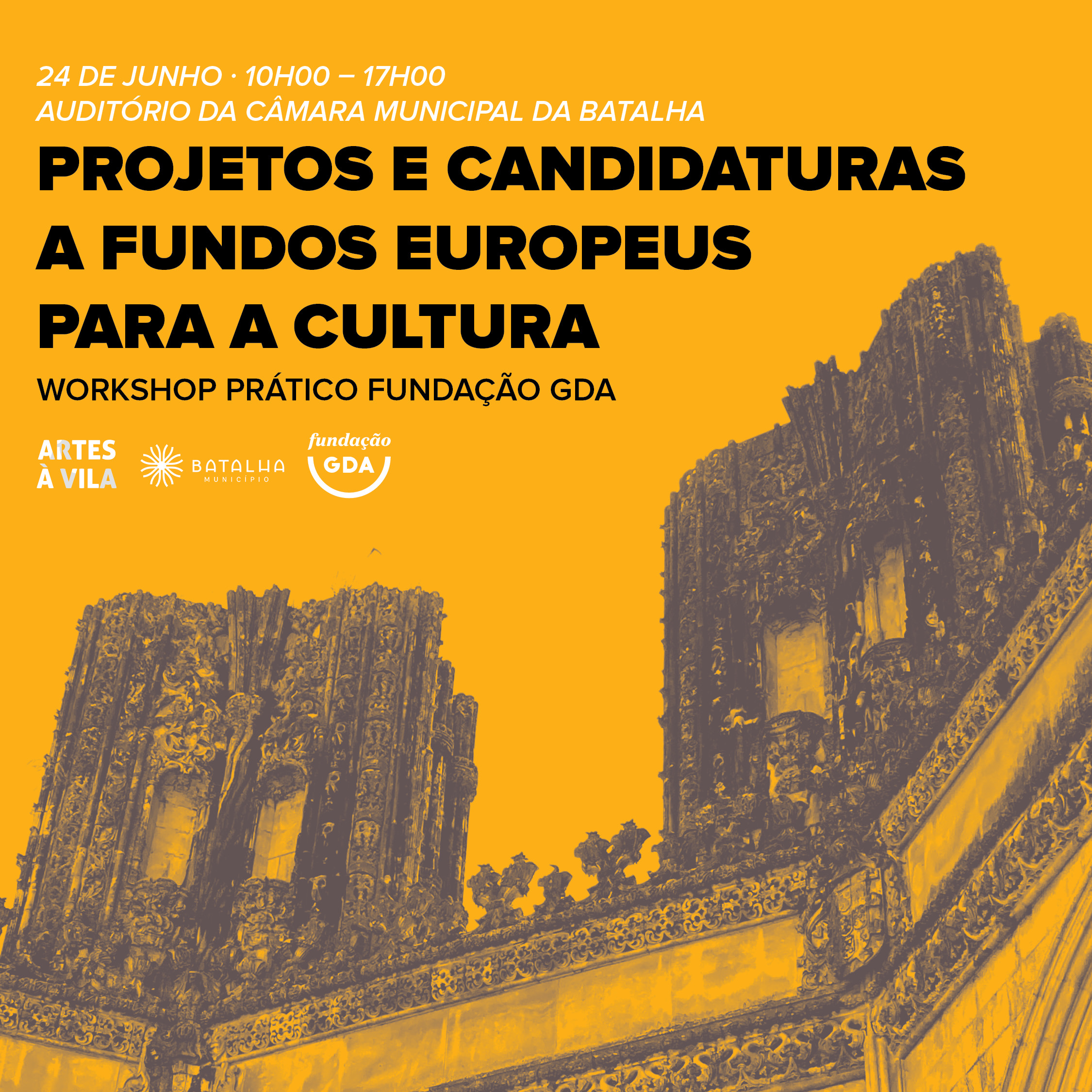 Fundação GDA promove workshop sobre Fundos Europeus no Festival Artes à Vila
